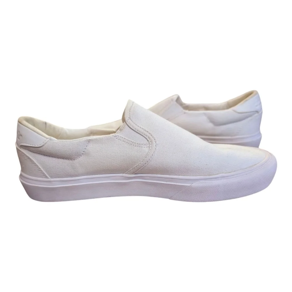 Adidas Court Rallye Slip On Sneakers White Men's 8 / Women's 9.5 Tennis Shoe